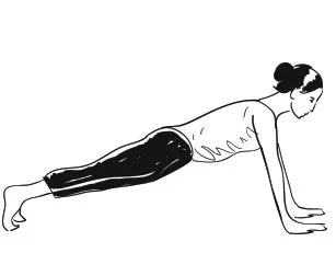 Dandasana (Stick pose)
